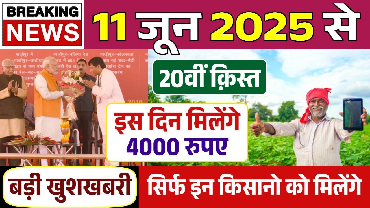 PM Kisan 20th Installment